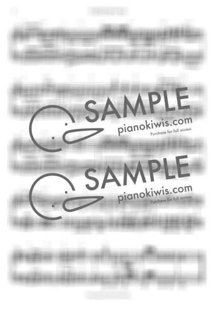 악보 > 우울하면 복이 와요 (憂う門には福来たる) - somei · 야무진 고양이는 오늘도 우울 OP by KeyNomad 악보 이미지-5