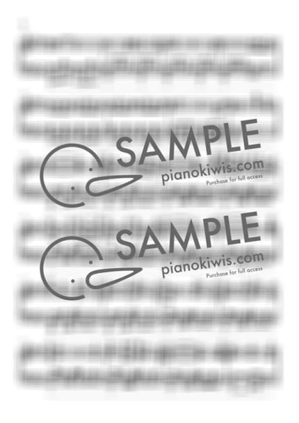 악보 > Drowning - WOODZ by 피아노키위즈 악보 이미지-1