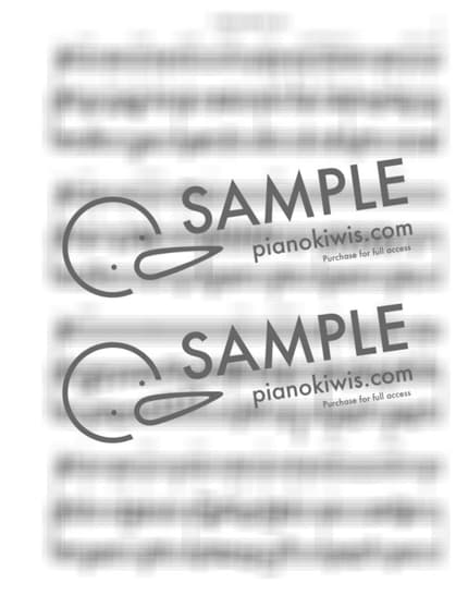 Score > The Haven of Rest '486장' / 3단악보 - G. D. Moore · Hymns by 나건반 Sheet music image-2