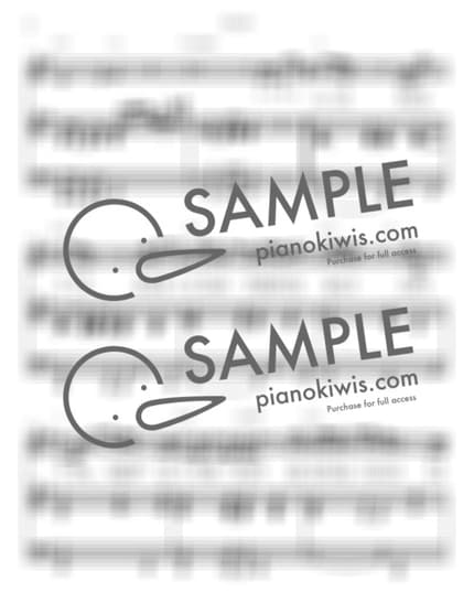 Score > Coming Of Age Story / 피아노 반주 VER (Gkey) - LEE MU JIN by 건반자매 Sheet music image-1