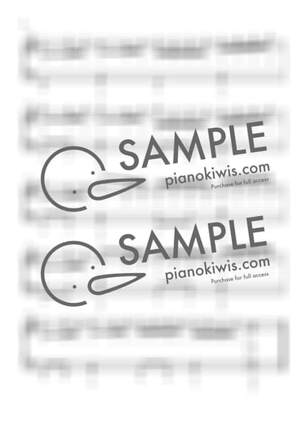 Score > Canon and Gigue in D major / 계이름 악보 - J. Pachelbel by 더블유피아노doubleupiano Sheet music image-3