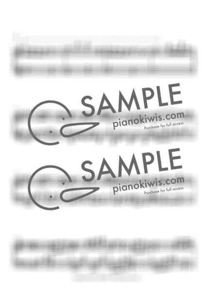 Score > Theme of Ms. Okudera - RADWIMPS · your name. OST by 오늘피아노 Sheet music image-1