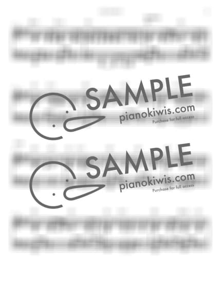 악보 > 주를 바라보며 / 피아노솔로 포함 Ab key - GIFTED by 건반자매 악보 이미지-2