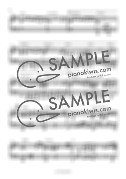 Score > La La La Love Song / 백예린 Ver - Toshinobu Kubota by 스페셜키 Sheet music image-1