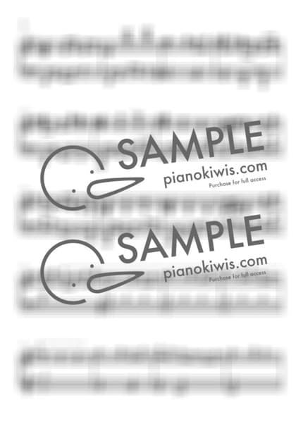 악보 > 아리랑 / 고급 악보 - Traditional by My Favorite Piano 악보 이미지-1