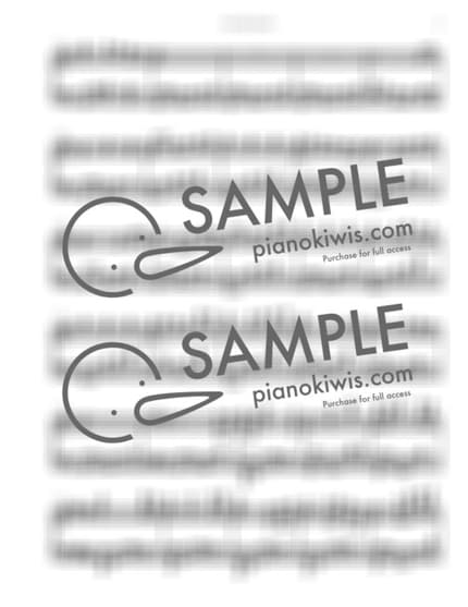 악보 > 언제나 몇 번이라도 (いつも何度でも) / 변주곡 Ver. - 기무라 유미 · 센과 치히로의 행방불명 OST by Aost 악보 이미지-2