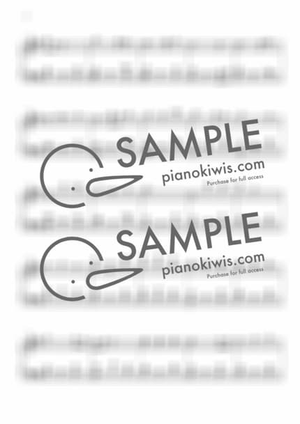 악보 > 약속은 필요 없어 (約束はいらない) - 사카모토 마아야 · 천공의 에스카플로네 OP by 제이오 악보 이미지-3