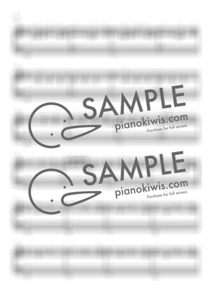 악보 > Supernova / 입문 - aespa by 피아노키위즈 악보 이미지-1