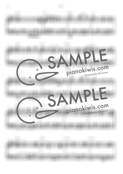 악보 > 맑은 날 (晴る) - 요루시카 · 장송의 프리렌 OP by KeyNomad 악보 이미지-3