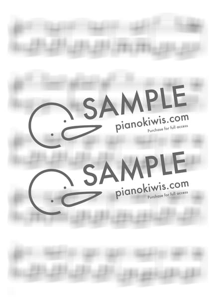 Score > Flower Day / Easy - Seo Woong Seok · Hwang Jin Yi OST by 핑크피아노 PINKPIANO Sheet music image-1