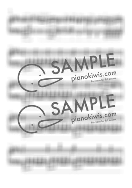 楽譜 > フィナーレ。 / 上級 - eill · 夏へのトンネル、さよならの出口 OST by PianoKiwis 楽譜画像-3