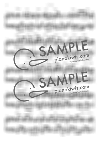 Score > Yuki no Hana / 나카시마 미카 버전 - Mika Nakashima by KeyNomad Sheet music image-3