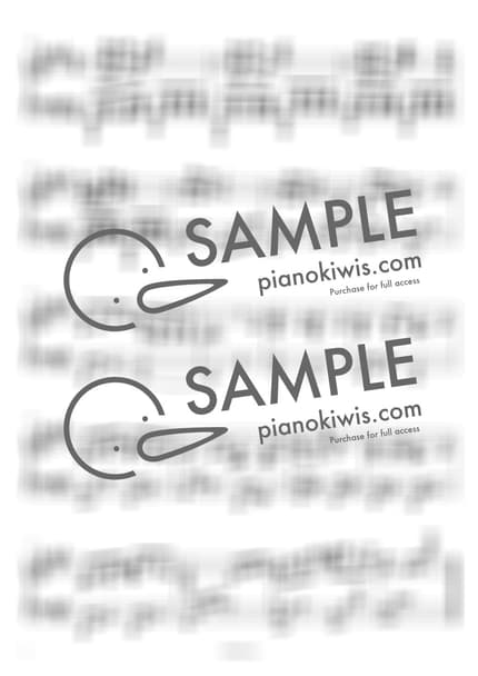 악보 > 바다가 보이는 마을 (海の見える街) / 고급 악보 - 히사이시 조 · 마녀 배달부 키키 OST by 핑크피아노 PINKPIANO 악보 이미지-3