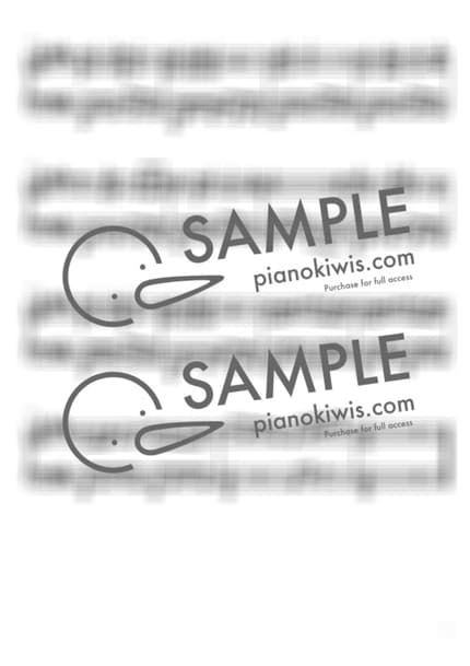 Score > Tell me Tell me - School's Ghost Stories ED by 강아지똥 Sheet music image-2