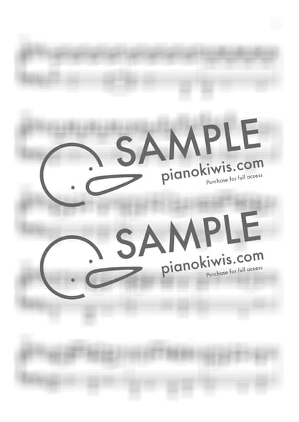 악보 > Sparkle / 어려운 악보 - RADWIMPS · 너의 이름은 OST by 피아노키위즈 악보 이미지-6