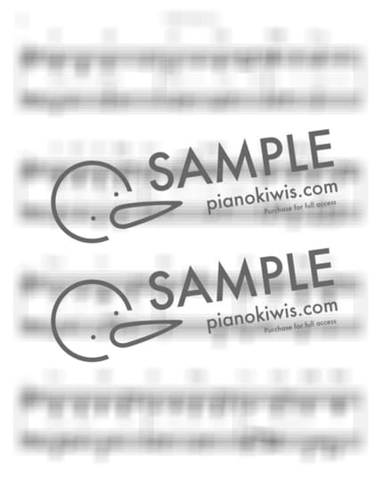 Score > Sadder Than Yesterday / 피아노 커버, 밴드 반주 Ver. - Woody by 건반자매 Sheet music image-1