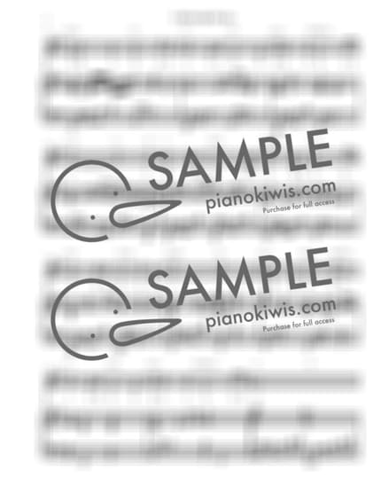 Score > The Haven of Rest '486장' / 3단악보 - G. D. Moore · Hymns by 나건반 Sheet music image-3