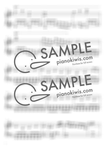 Score > Kamado Tanjiro no Uta / Intermediate - Go Shiina · Demon Slayer OST by 핑크피아노 PINKPIANO Sheet music image-1