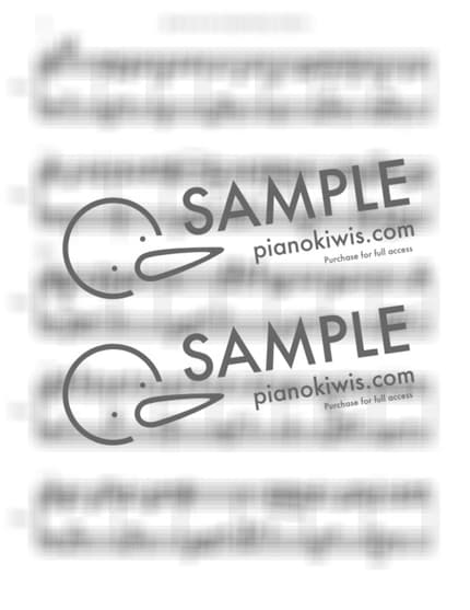 Score > Lullaby - W. A. Mozart by 피아니스트 송근영 Pianist Keunyoung Song Sheet music image-3