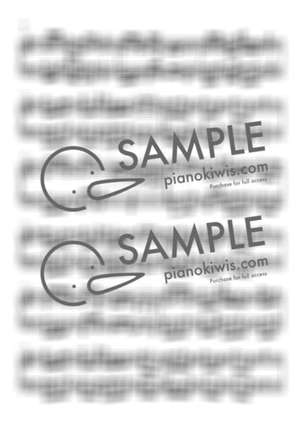 악보 > 헝가리 무곡 5번 (라틴 버전) / 어려운 악보 - 브람스 (J. Brahms), 피아노키위즈 by 피아노키위즈 악보 이미지-3