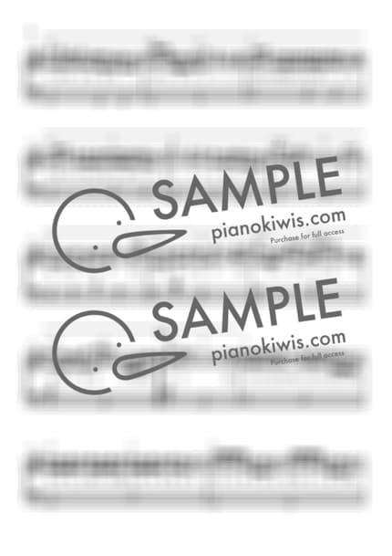 Score > ANYWHERE / 다장조 - KyoungSeo by 라니스코어 Sheet music image-1