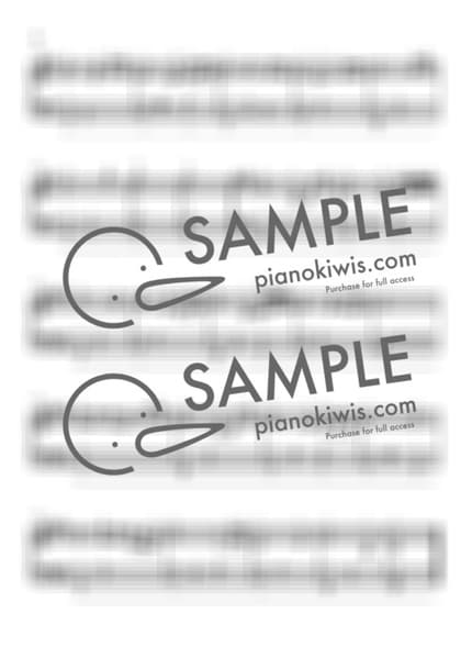 악보 > 사랑의 인사 (재즈 발라드 버전) / 쉬운 악보 - 엘가 (E. Elgar), 피아노키위즈 by 피아노키위즈 악보 이미지-1