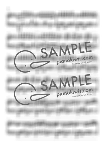 악보 > Square - 백예린 by 피아노키위즈 악보 이미지-1