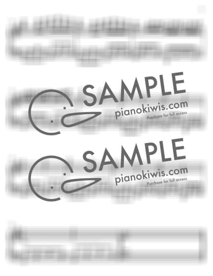 악보 > 캐논 (Canon and Gigue in D major) / C키 (다장조) 쉬운 편곡 - 파헬벨 (J. Pachelbel) by 튜토피아노리얼 악보 이미지-3