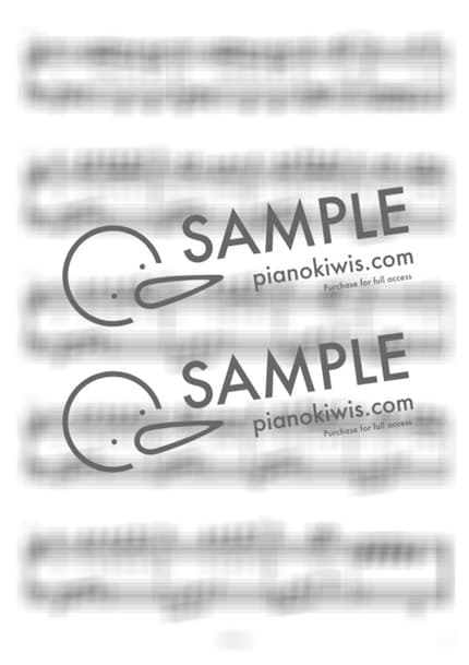 Score > can't sleep / 다장조 - Jang Beom June by 라니스코어 Sheet music image-2