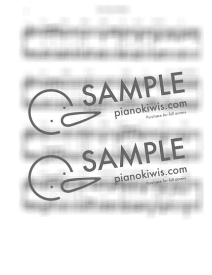 Score > Thine Is the Glory '165장' / 묵도송,기도송,축도송버젼 - G. F. Handel · Hymns by 나건반 Sheet music image-1