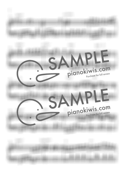 Score > love. / 완곡 피아노 악보 - wave to earth by AYULMUSIC Sheet music image-1