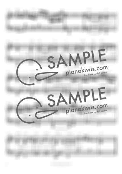 악보 > 스즈메 (すずめ) / 피아노 반주 - RADWIMPS · 스즈메의 문단속 OST by 피아노정류장 악보 이미지-3