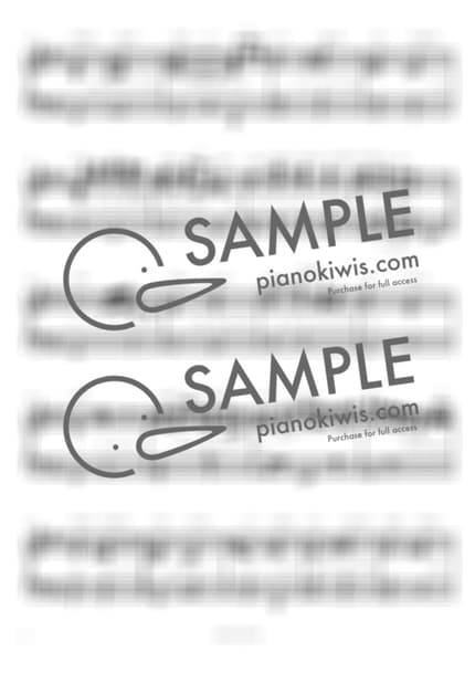 악보 > Winter Ahead / 피아노 반주 - 뷔 (V), 박효신 by 피아노정류장 악보 이미지-1