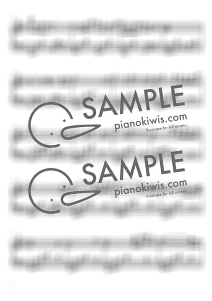 Score > ETERNAL SNOW - Full Moon o Sagashite ED by 강아지똥 Sheet music image-3