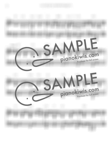 악보 > 나는 주를 섬기는 것에 후회가 없습니다 / 피아노 반주_Bbkey - 손경민 by 건반자매 악보 이미지-1