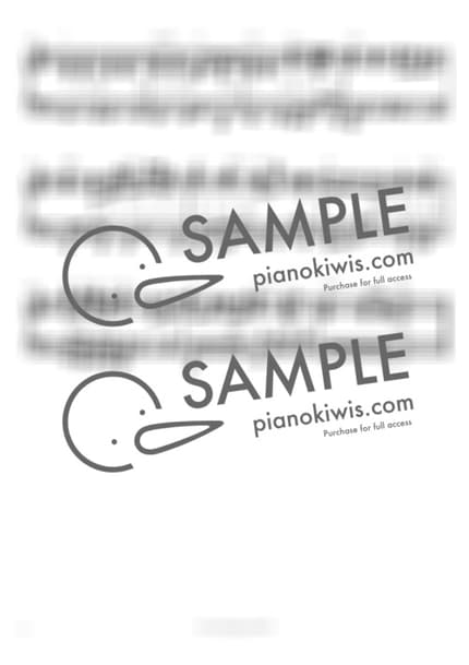 악보 > 카마도 탄지로의 노래 (竈門炭治郎のうた) / 피아노 반주 - 시이나 고 · 귀멸의 칼날 OST by 피아노정류장 악보 이미지-5