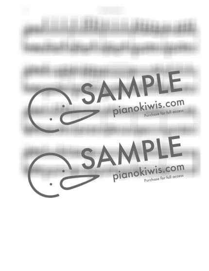 악보 > 언제나 몇 번이라도 (いつも何度でも) / 변주곡 Ver. - 기무라 유미 · 센과 치히로의 행방불명 OST by Aost 악보 이미지-3