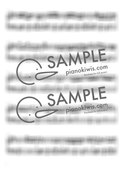 Score > UN Village - BAEKHYUN by 강아지똥 Sheet music image-1