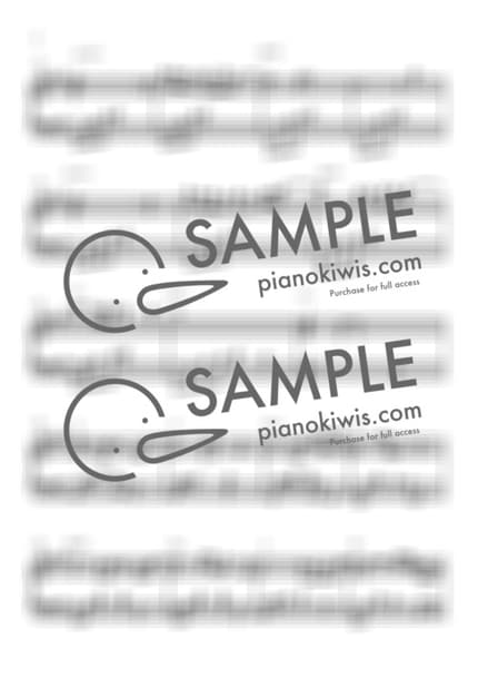 악보 > 사랑으로 / 1절 피아노 악보 - wave to earth by 아율뮤직 악보 이미지-1