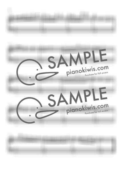 악보 > 왈츠 19번 / 입문 - 쇼팽 (F. Chopin) by 피아노키위즈 악보 이미지-1