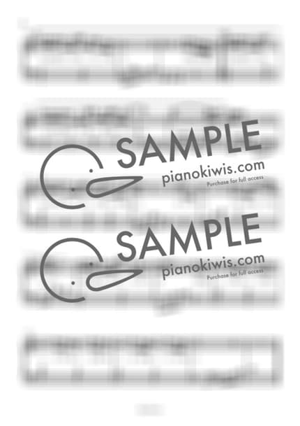 Score > The Lonely Bloom Stands Alone / 다장조 - HYNN by 라니스코어 Sheet music image-1