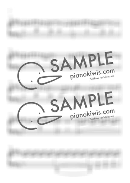 악보 > Sparkle / 어려운 악보 - RADWIMPS · 너의 이름은 OST by 피아노키위즈 악보 이미지-5