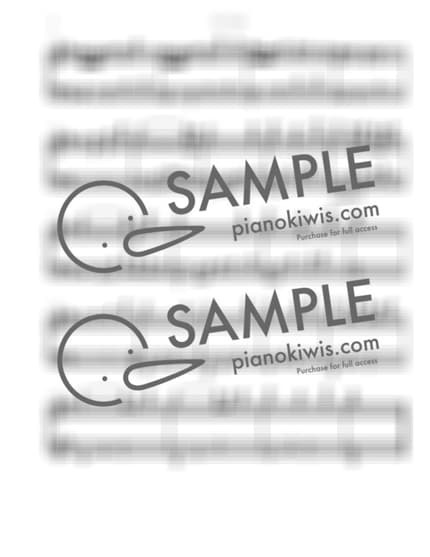 악보 > 정의집행 (正義執行) / 잔잔한 Ver. - 미야자키 마코토 · 원펀맨 OST by Aost 악보 이미지-1