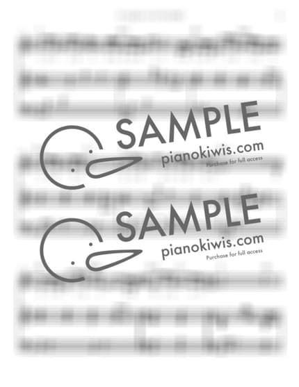 악보 > 오직 주의 은혜만 / 피아노 반주 Fkey - WELOVE by 건반자매 악보 이미지-2