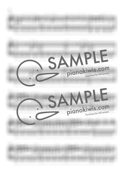 楽譜 > Stay / 入門 - the Kid LAROY, Justin Bieber by PianoKiwis 楽譜画像-1