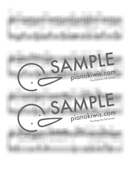 Score > Not Spring, Love, or Cherry Blossoms / 다장조 - IU, HIGH4 by 라니스코어 Sheet music image-1