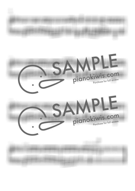 Score > Heat abnormal - Adachi Rei by marasy love Sheet music image-1