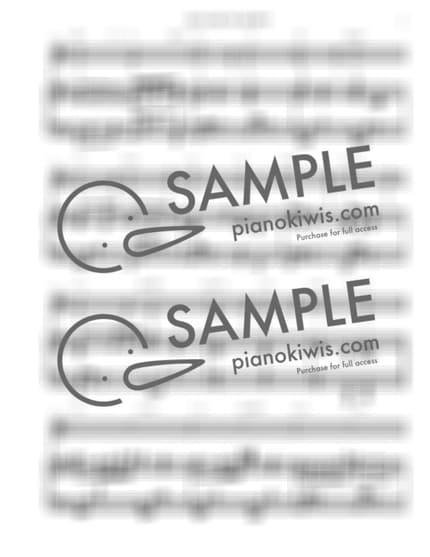 Score > Jesus Shed His Blood For Me '144장' / 3단악보 - Hymns by 나건반 Sheet music image-2