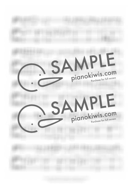 Score > Mean / 3 Hands ver. - BOL4 by 피아노박스 PianoBox Sheet music image-3