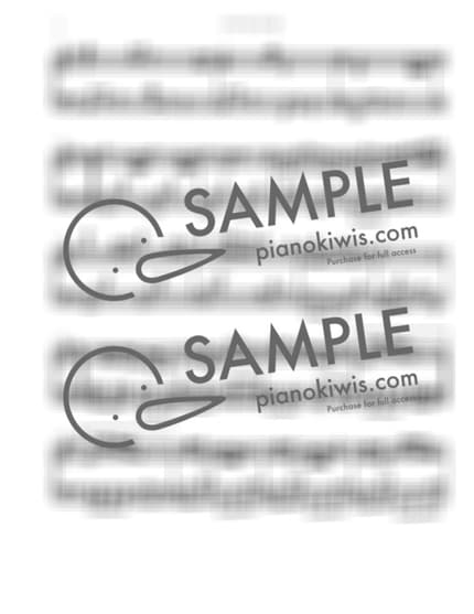 악보 > 바다가 보이는 마을 (海の見える街) / 편곡 Ver. - 히사이시 조 · 마녀 배달부 키키 OST by Aost 악보 이미지-1